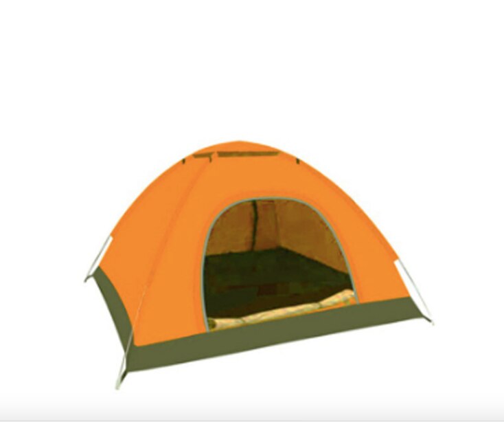 Cheap Goat Tents Quick open tent, self open tent, camping tent, camping supplies, outdoor supplies, 3 4 people Tents 